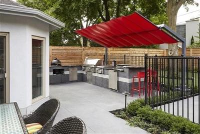 Free Standing Garden Awnings